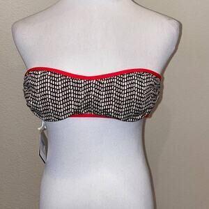 La Perla Studio Bandeau Swim Bikini Top NWT Size 6